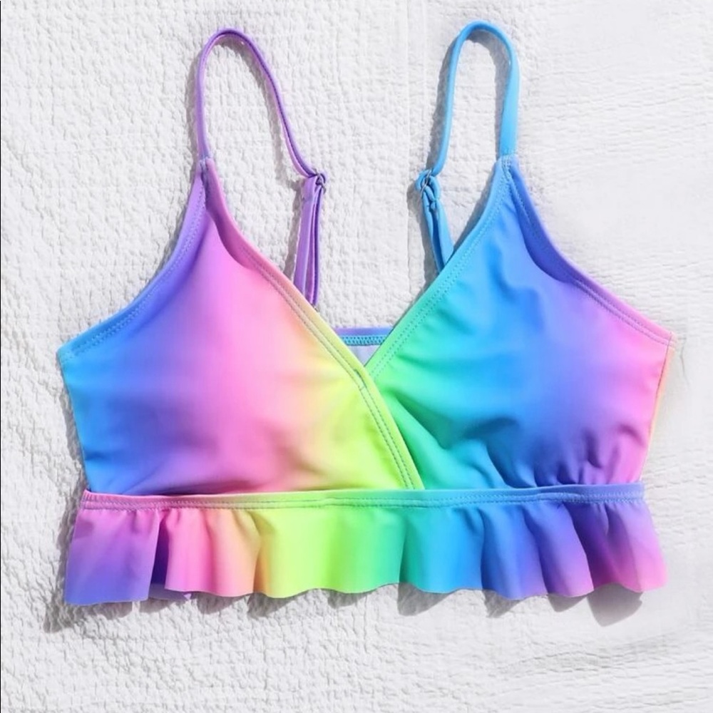 Toddler girls bikini top